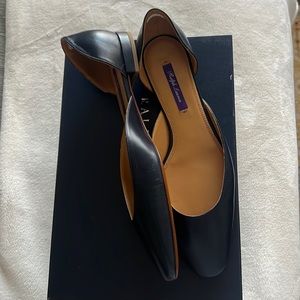 Ralph Lauren leather flats